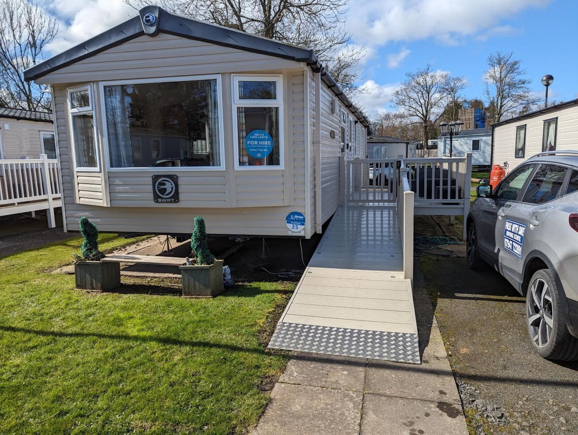 Haggerston Castle 3 Bedroom Deluxe Holiday Home Cheswick  エクステリア 写真